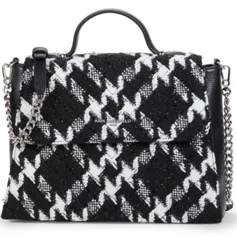 Karl Lagerfeld Paris Charlotte Patterned Satchel